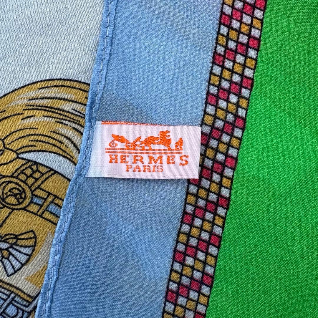 【HERMES】　ストール　スカーフ　ビッグサイズ