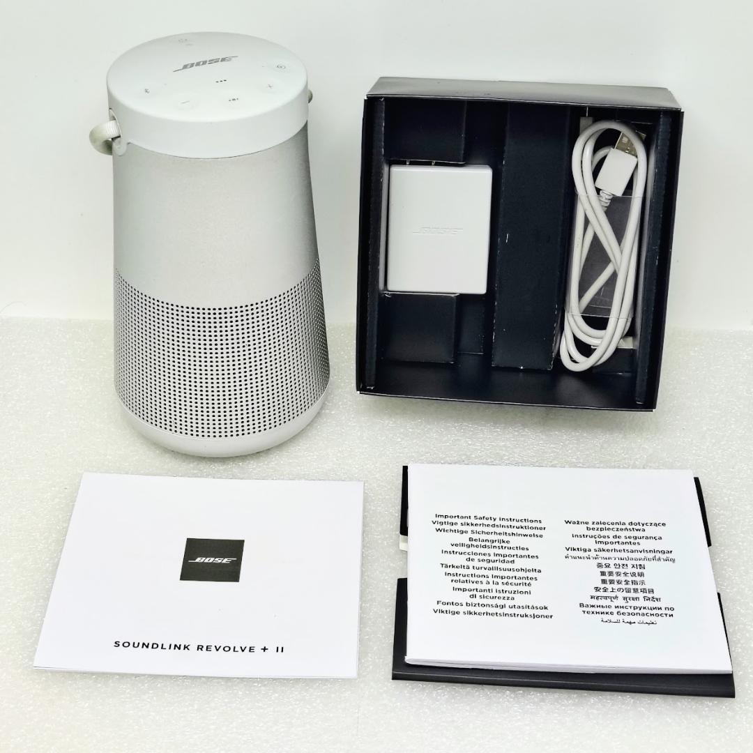 【動作確認済】Bose SoundLink Revolve+ II シルバー