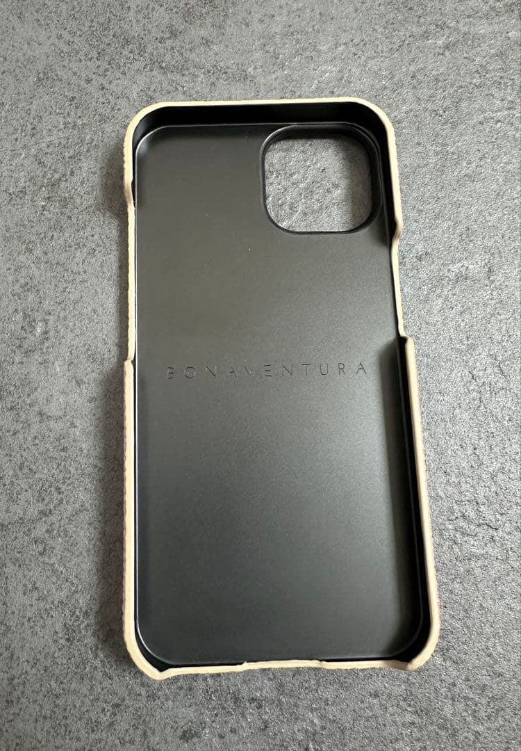 【新品　未使用品】ボナベンチュラ iPhone14 ケース パールパープル