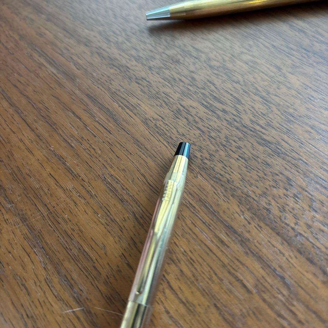 cross14Kゴールドボールペン4本セット