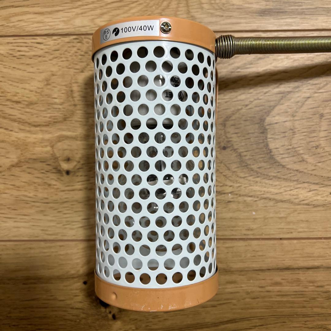 美品　マルカン 保温電球 40W カバー付き　2個セット+未使用電球付き