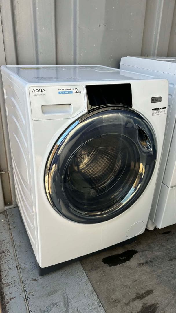 訳ありドラム式洗濯乾燥機 AQUA AQW-D12M乾燥(弱い)