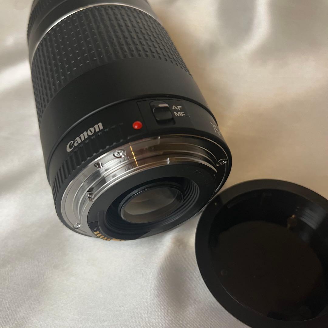 【中古美品】Canon EF 75-300望遠ズームレンズ 傷汚れなし
