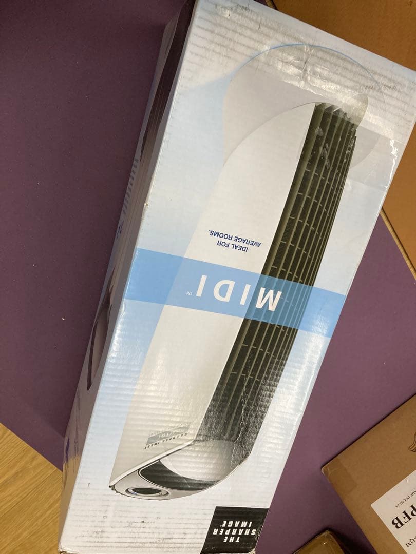 【公式】IonicBreeze MIDI 空気清浄機 レッド 消臭 21畳 節電