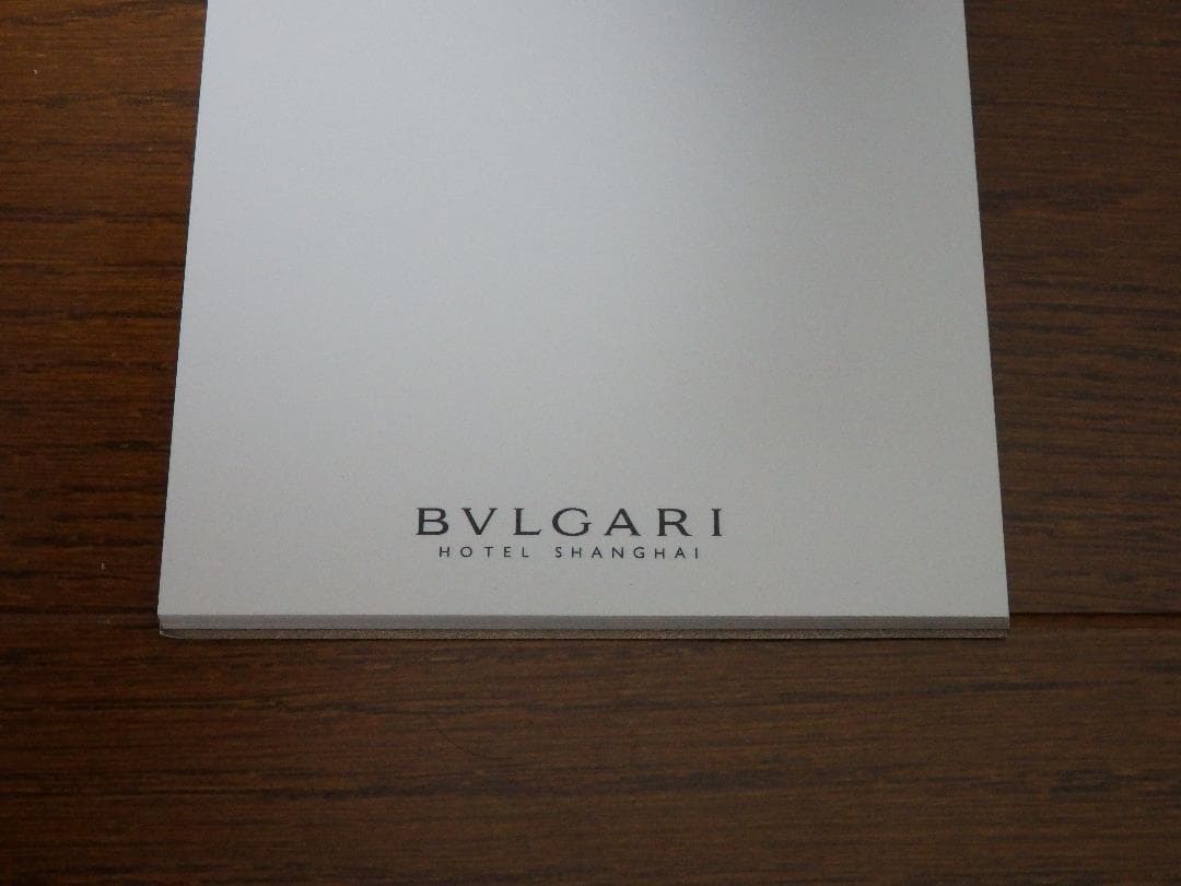 新品 BVLGARI ブルガリホテル ブルガリ ボールペン メモパッド