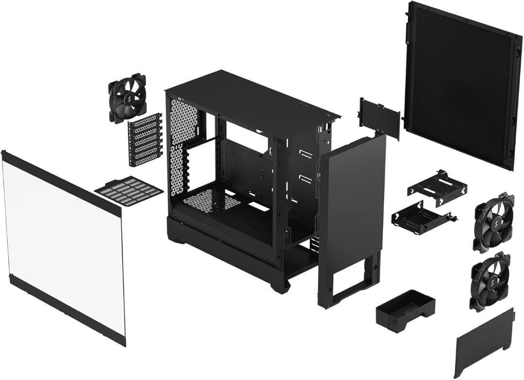 新品 Fractal Design Pop Silent Black PCケース