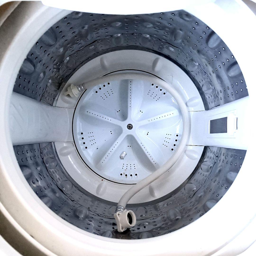 配送設置無料！ゴールド純正whirlpool低騒音・大容量おしゃれ洗濯機！美品