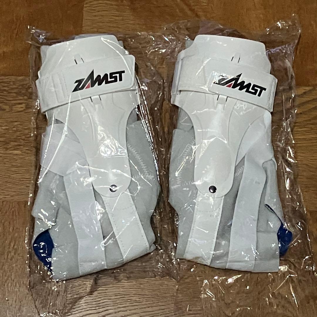 【ZAMST】A2-DX★ホワイト★XLサイズ★左右セット★未使用★安定感抜群