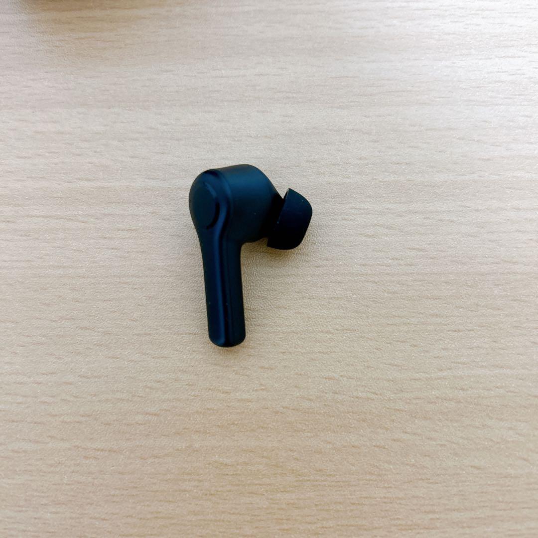 ワイヤレスイヤホン Bluetooth 5.2 ワイヤレス充電 ブラック