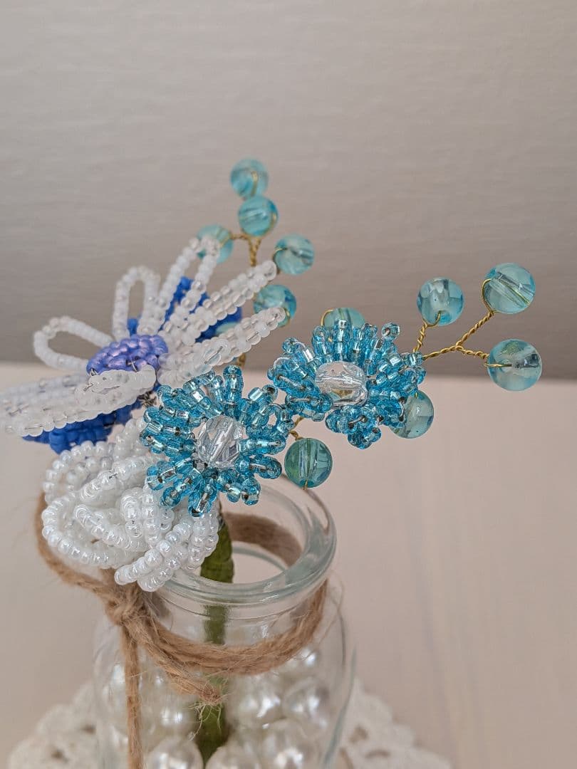 ✽Handmade✽Beads Flowers✽マーガレットのBouquet✽