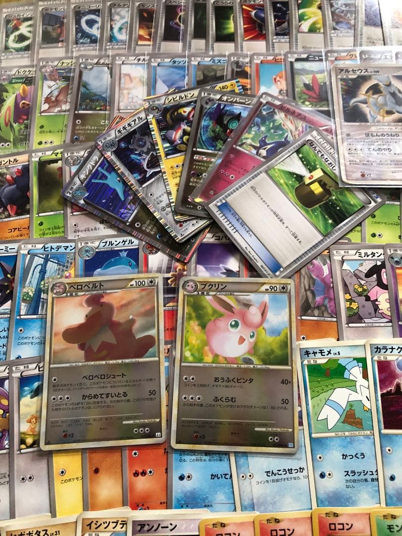ポケモンカード 古いカード　まとめ売り　引退品　アルセウス　カビゴン　プロモ