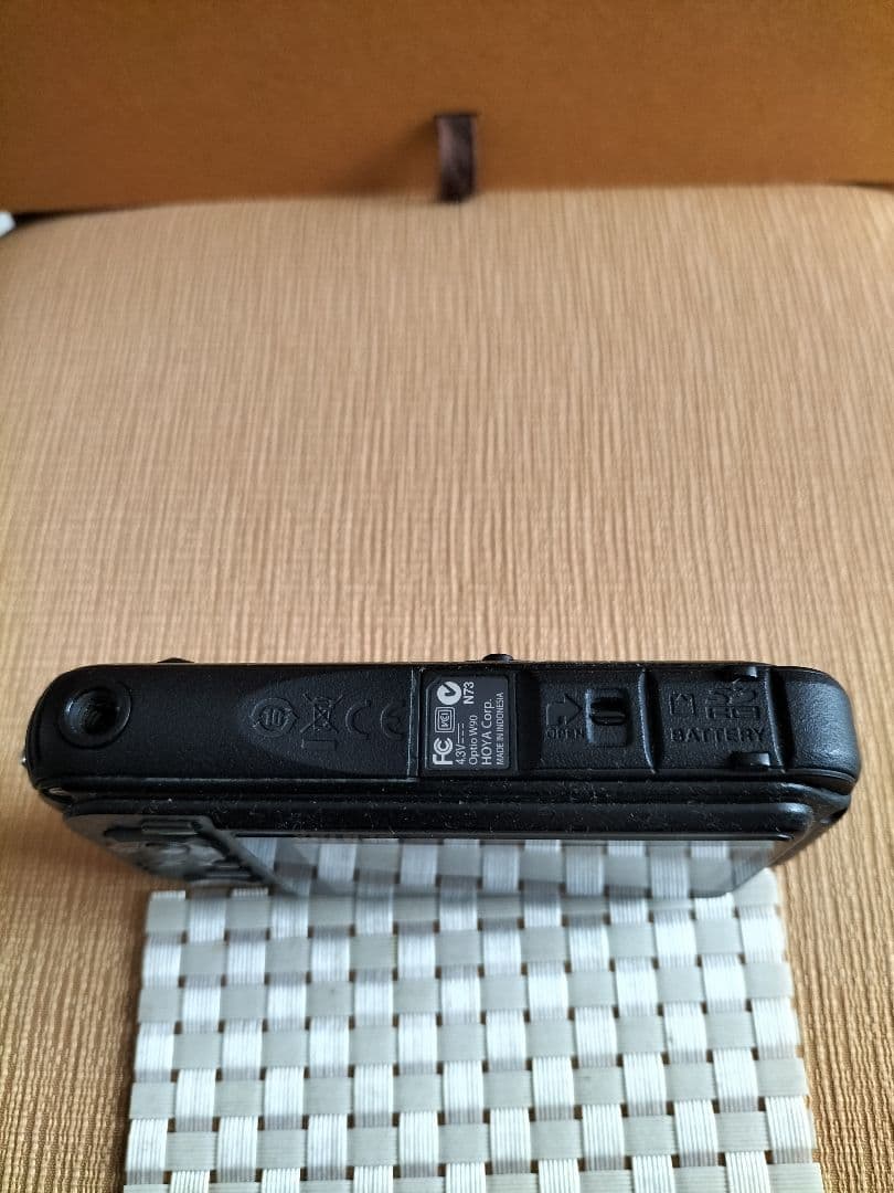 PENTAX Optio W90 動作確認済 バッテリー付き