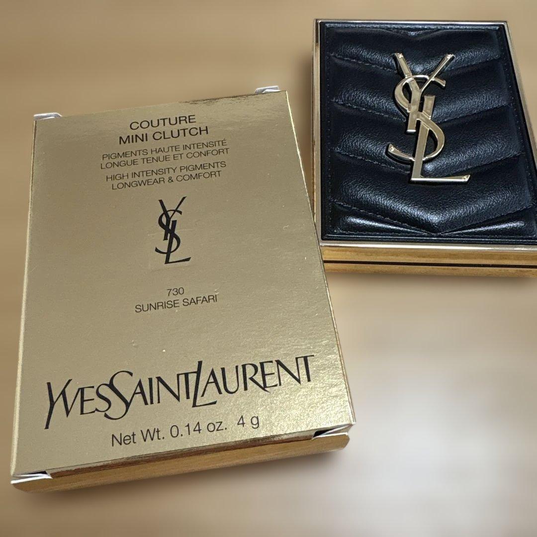 ysl クチュールミニクラッチ　アイシャドウ　730