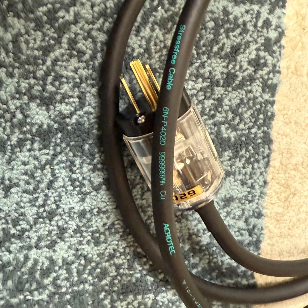 #自作電源ケーブル# Acrotec 6N-P4020 1.8m