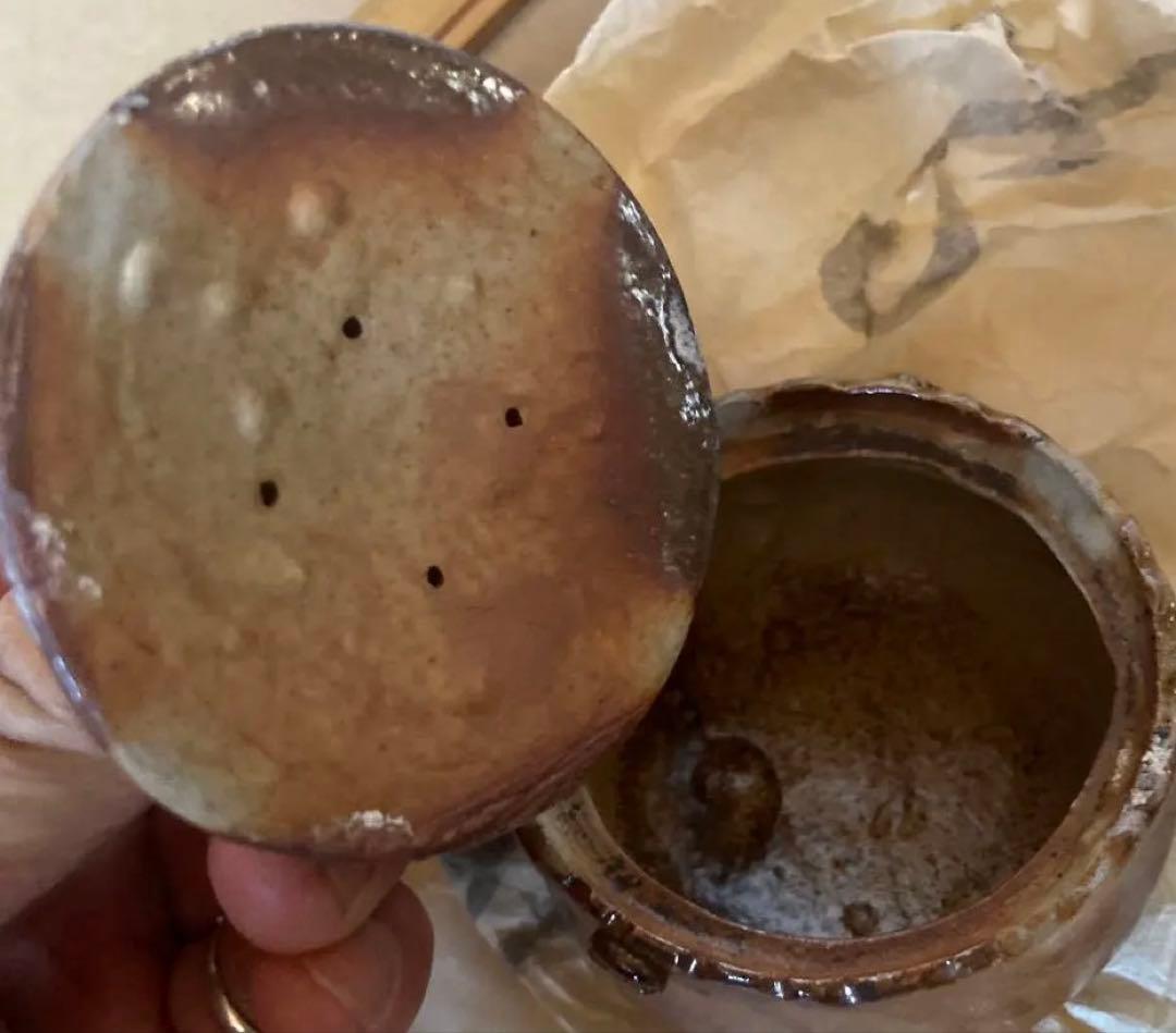 備前焼　茶器　急須　当時物　年代物　銘有り　昭和レトロ　大正レトロ　江戸　希少品
