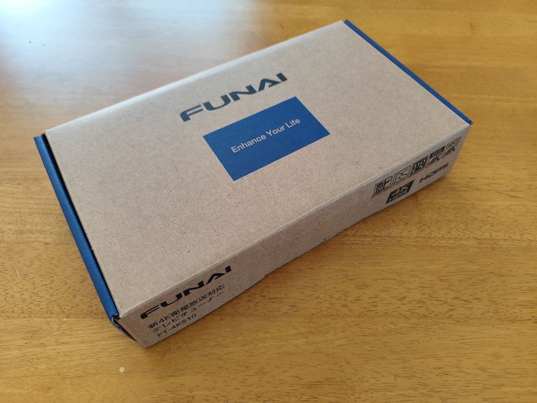 FUNAI 新4K衛星放送対応 テレビチューナー FT-4KS10