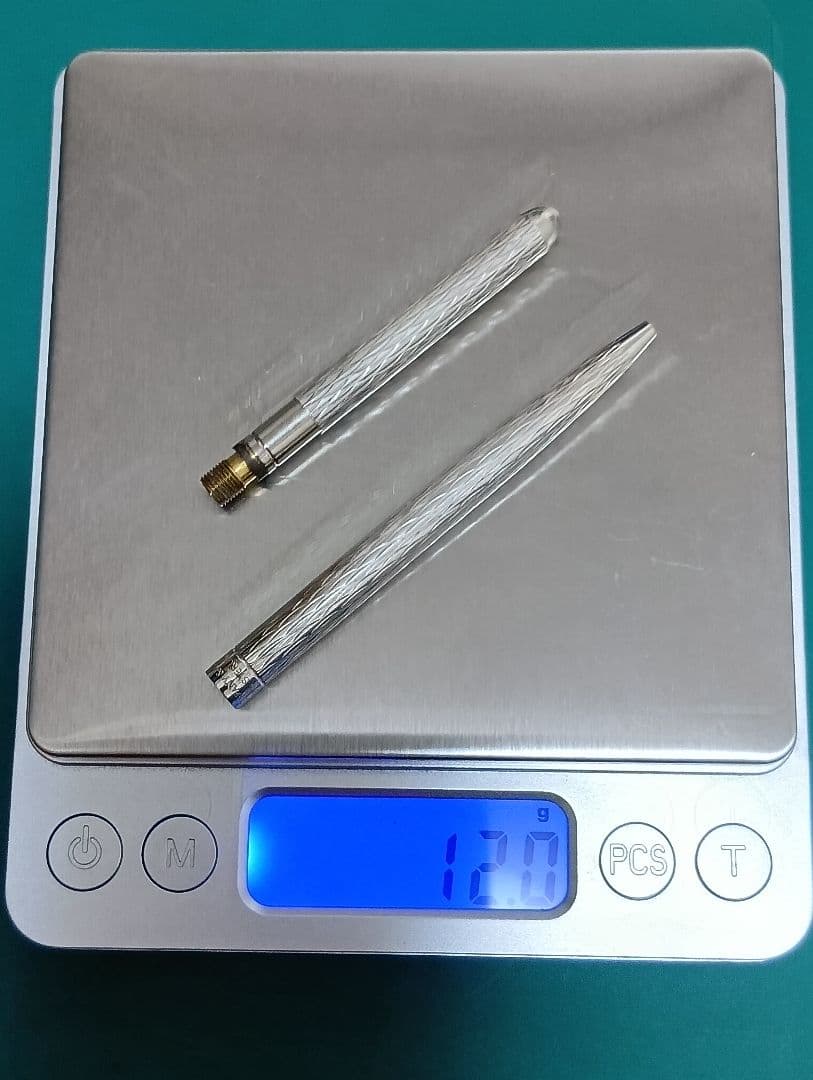 Tiffany & Co. 925 銀製ツイスト式 ボールペン化粧箱・ポーチ付