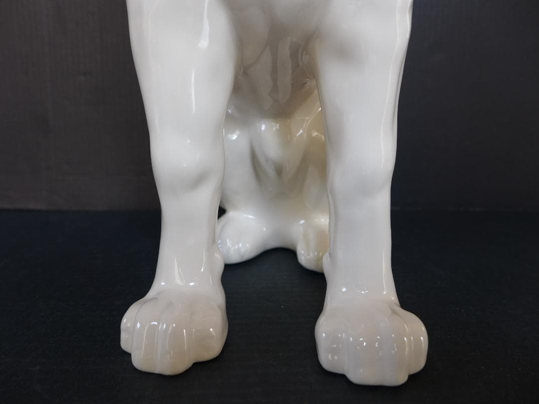 時代物　美品　ビクター　ニッパー　24.0cm　陶磁器置物　昭和レトロ