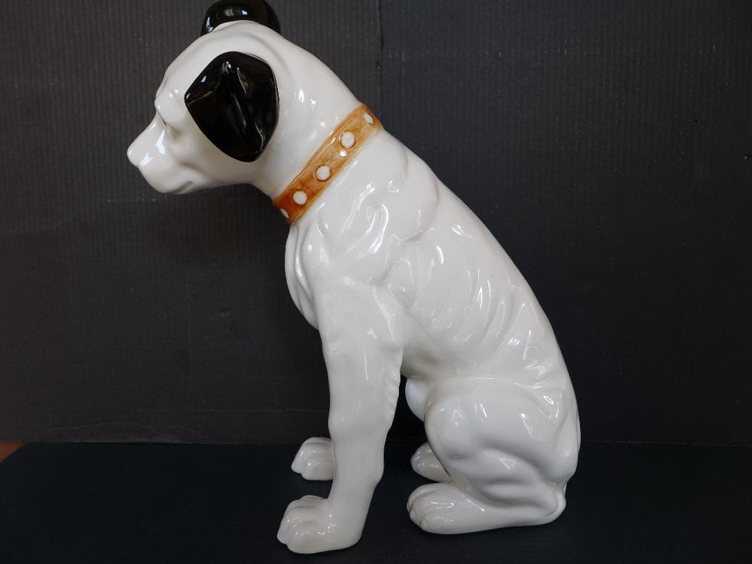 時代物　美品　ビクター　ニッパー　24.0cm　陶磁器置物　昭和レトロ