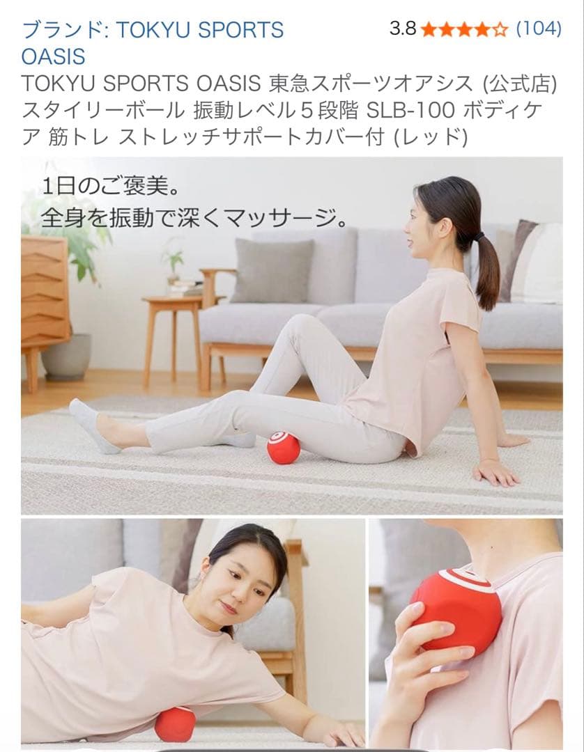 フィットネスクラブが作った スタイリーボール