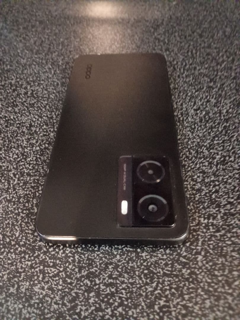 美品OPPO A77 ブラックSIMフリー送料込み！