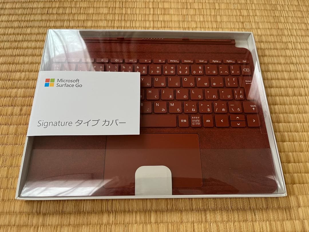 Microsoft Surface Go Signature タイプカバー 赤