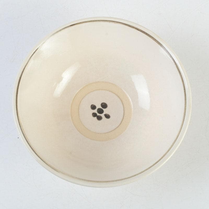 茶道具　平安　三浦竹泉造　絵高麗茶碗　共布共箱　C　A9