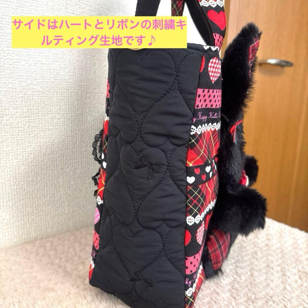 コヤンイサムチョン　Big黒猫サンダーちゃん　トート＆ポーチ