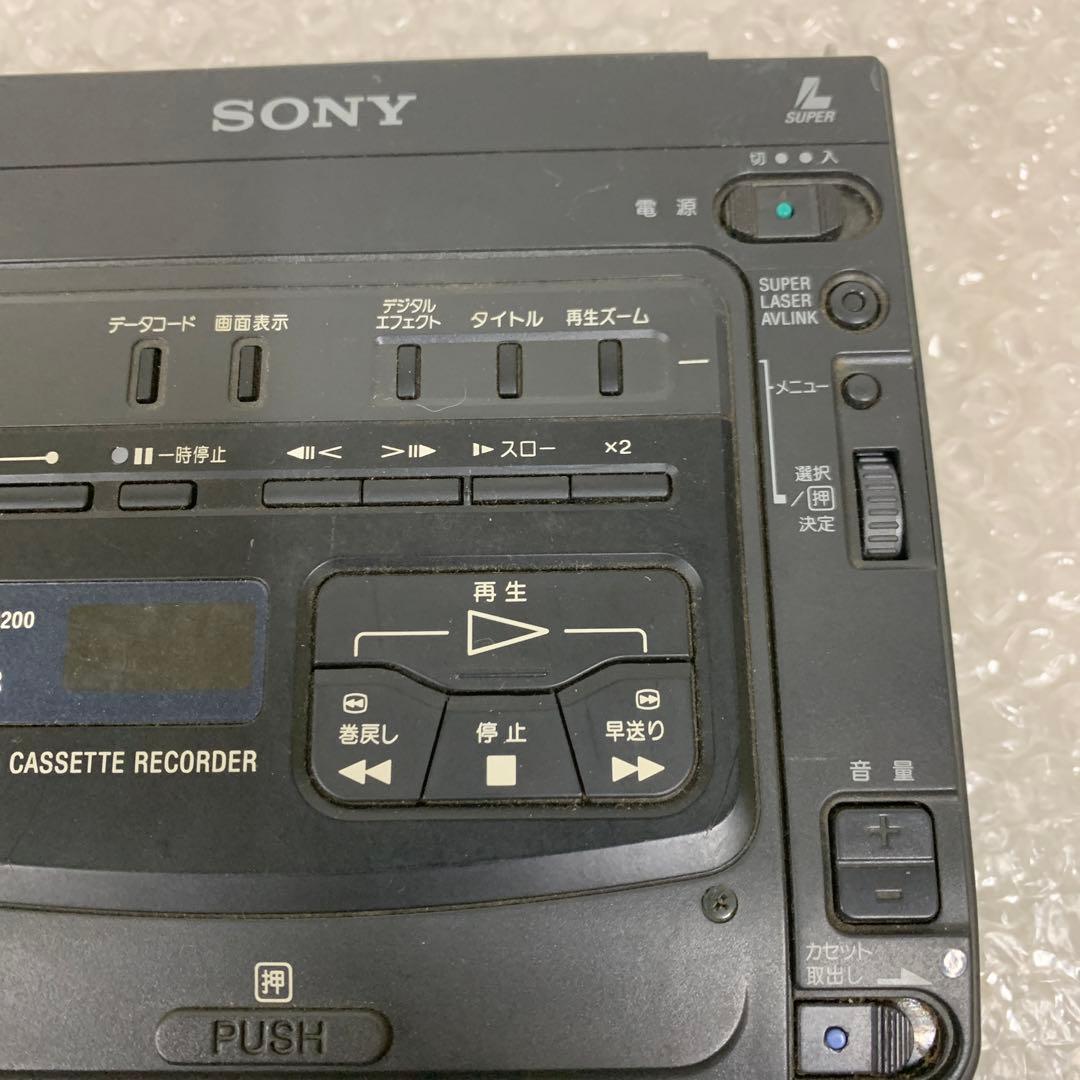 SONY ソニー デジタルビデオカセットレコーダー GV-D200