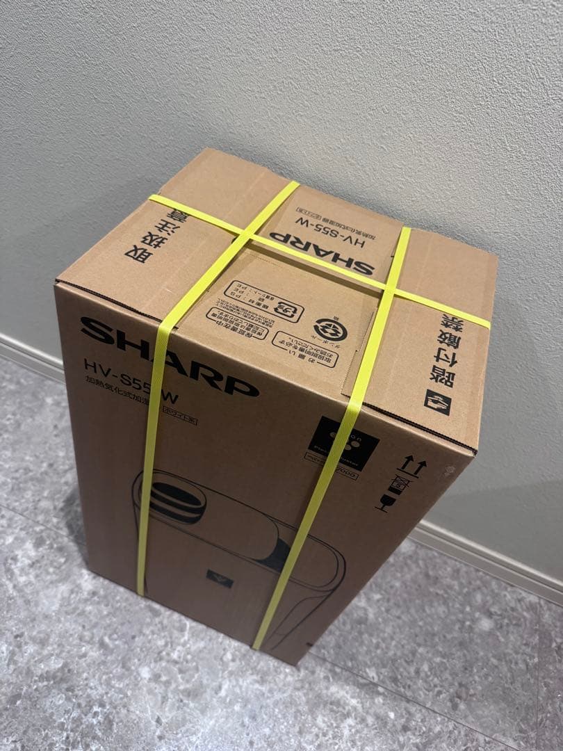 【新品未開封】 加湿器 ハイブリッド式 プラズマクラスター HV-S55-W