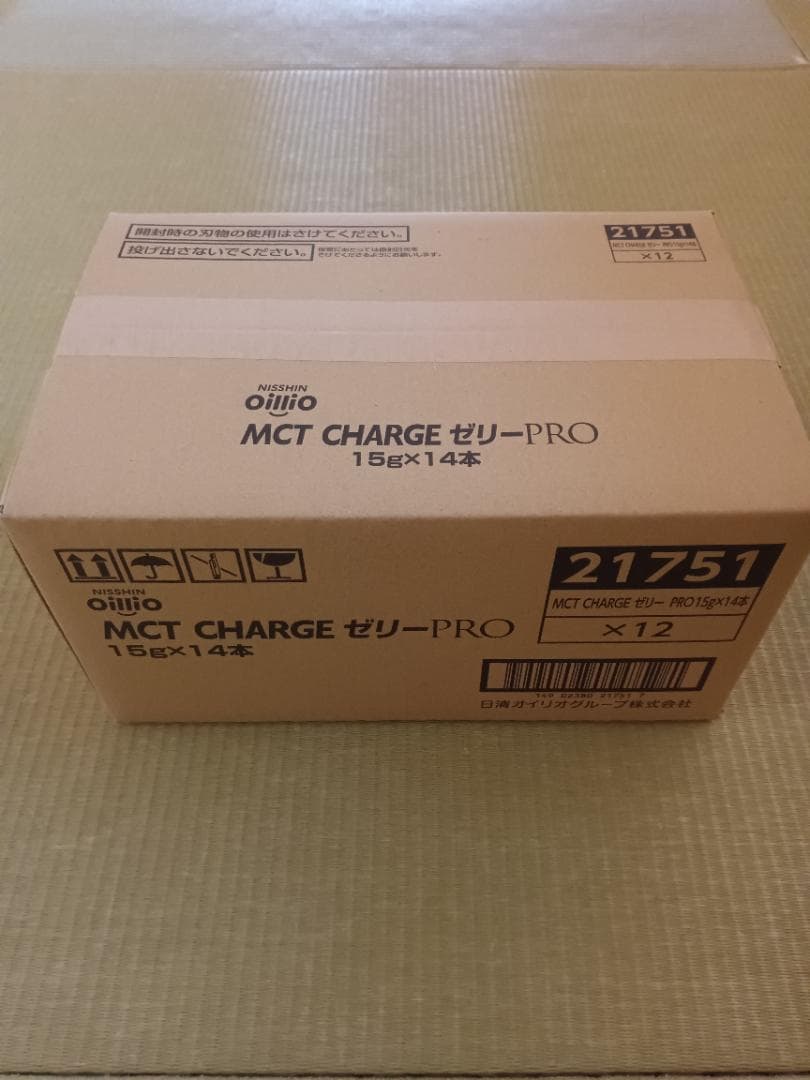 MCTチャージゼリー-PRO 15g×14本×12箱セット