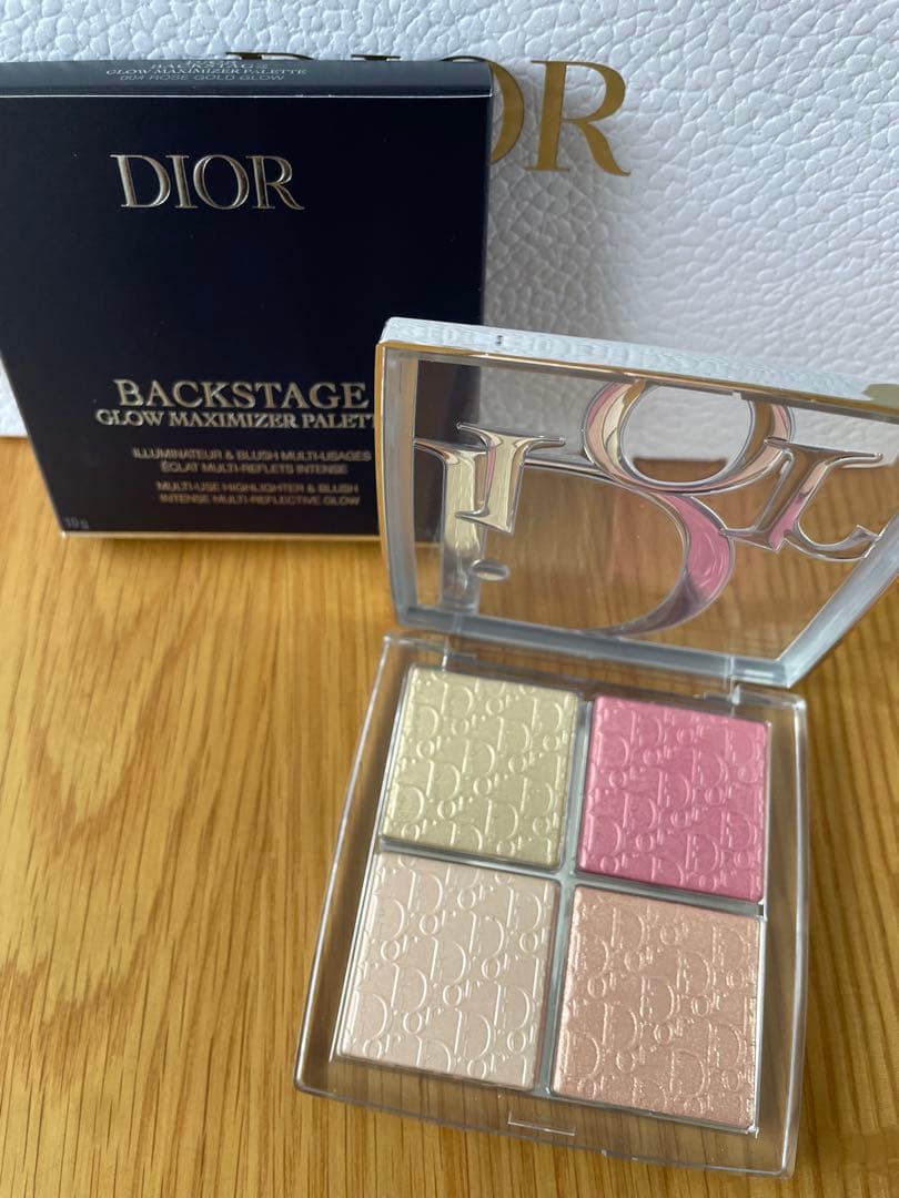 フェイスカラー Dior Backstage Glow Maximizer Palette004