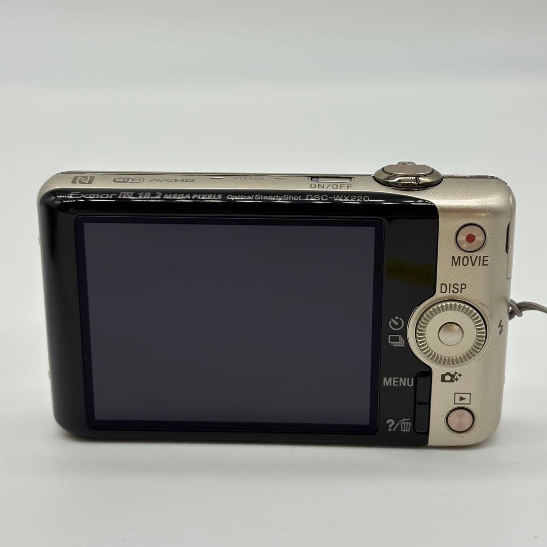 SONY DSC-WX220 動作確認済み 美品 本体＋バッテリー
