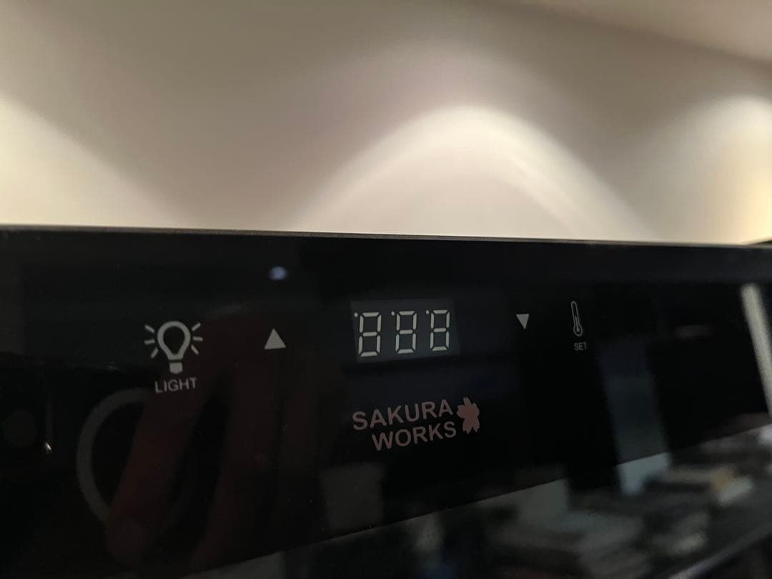 SAKURA WORKS ワインセラー ブラック2018年製