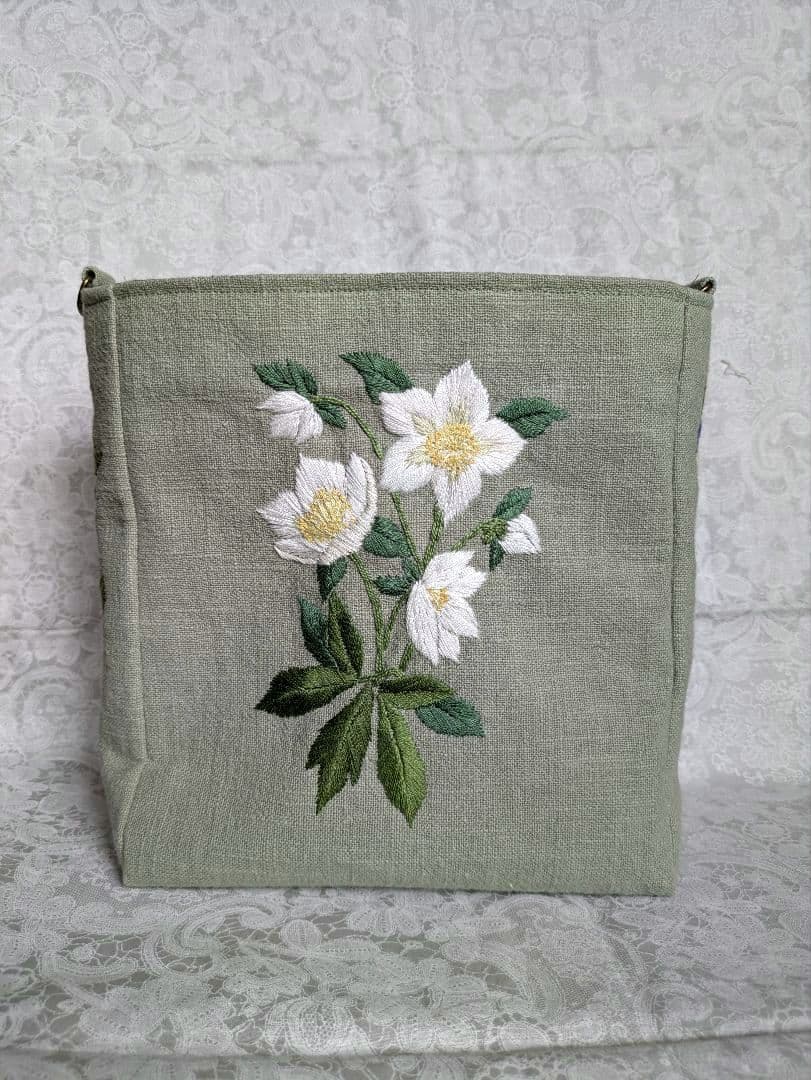 ☆クッキーです②☆　四面刺繍のショルダーバッグ(本体のみ)