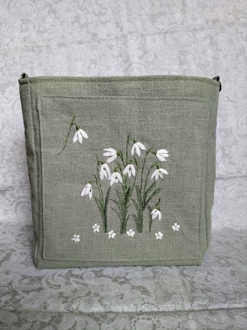☆クッキーです②☆　四面刺繍のショルダーバッグ(本体のみ)