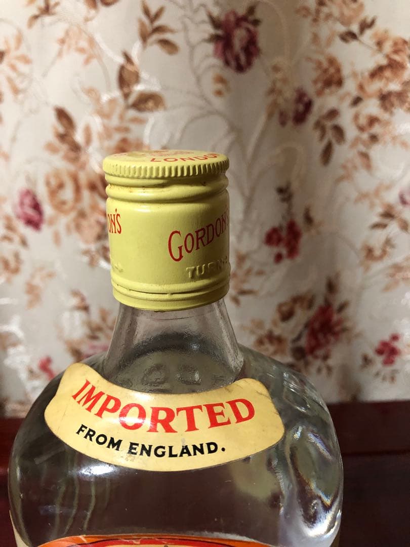 希少　Gordon's Dry Gin ロンドン製　750ml 未開封