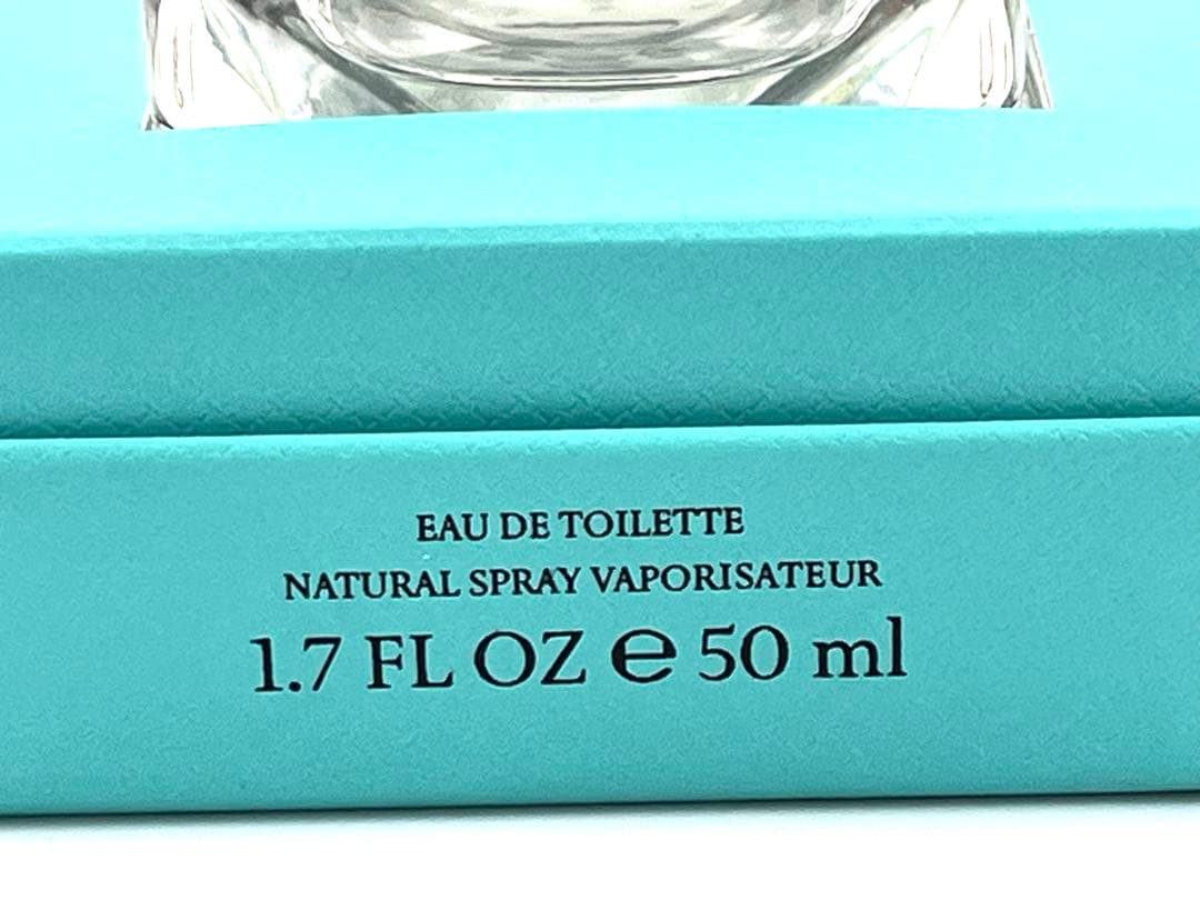 h989 美品　ティファニー　シアー　オードトワレ 50ml 香水　箱付き