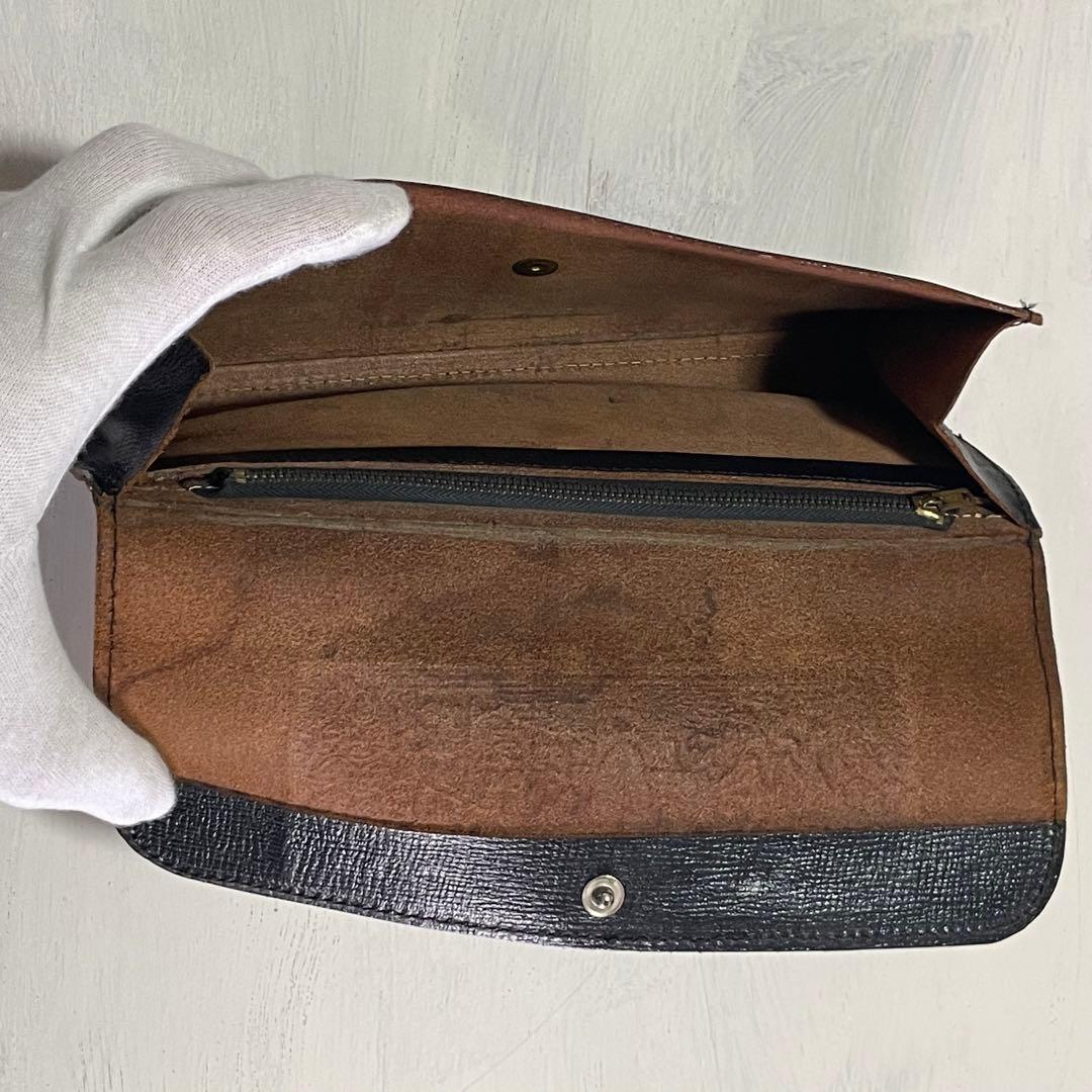 エジプト　モロッコ　レザー　大きい札入れ　財布