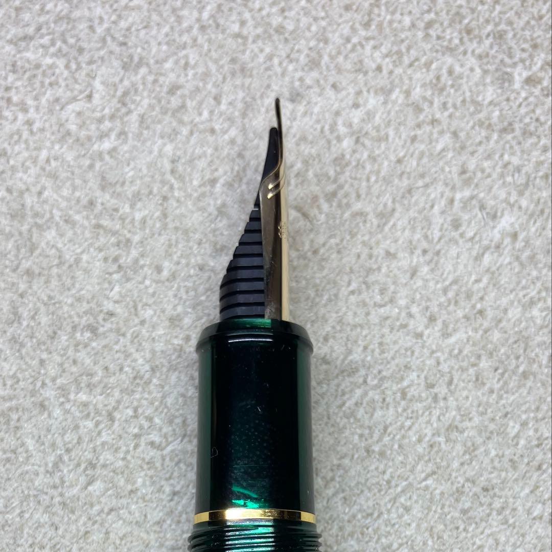 【極美品】プラチナ万年筆 センチュリー3776 F コンバーター付き Gr