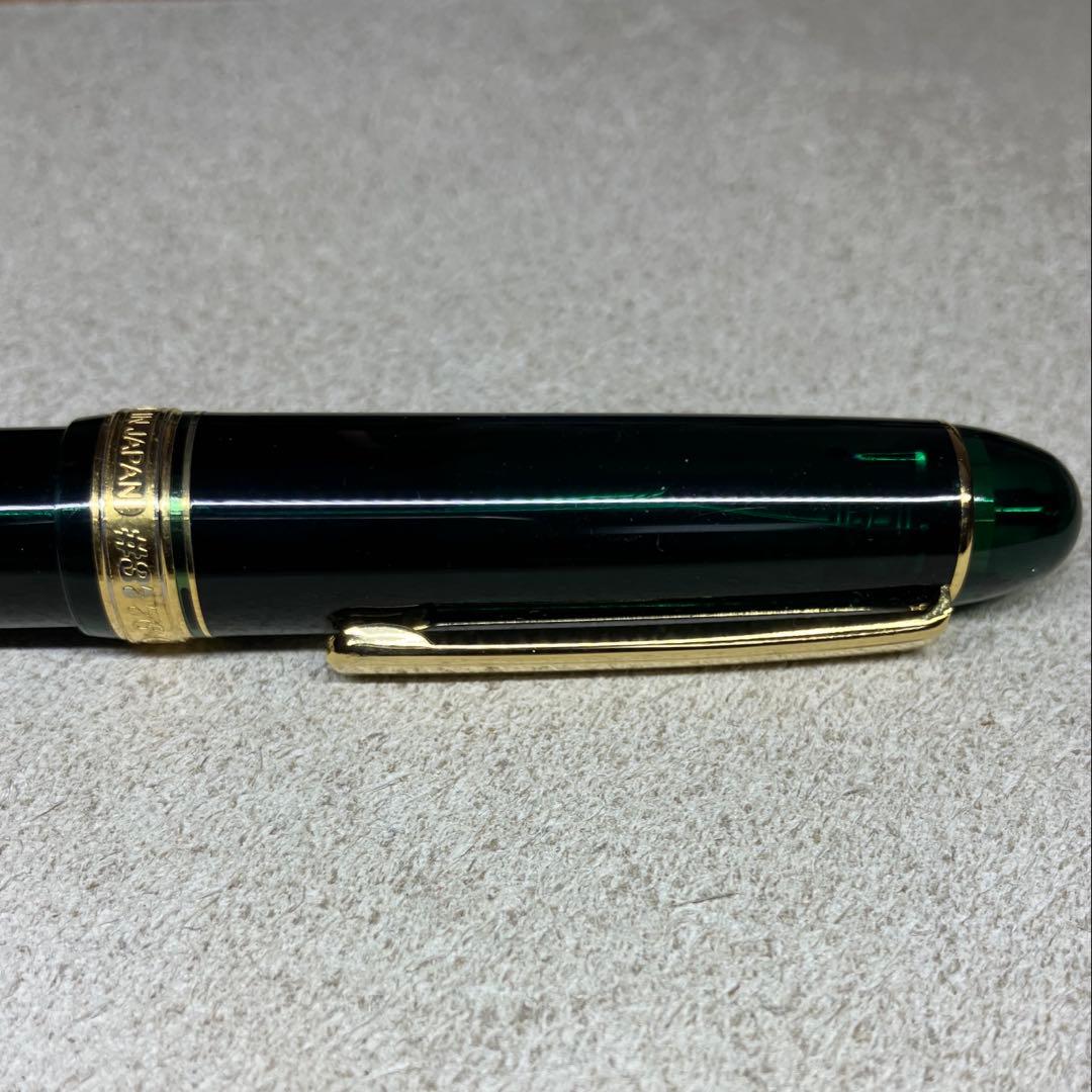 【極美品】プラチナ万年筆 センチュリー3776 F コンバーター付き Gr