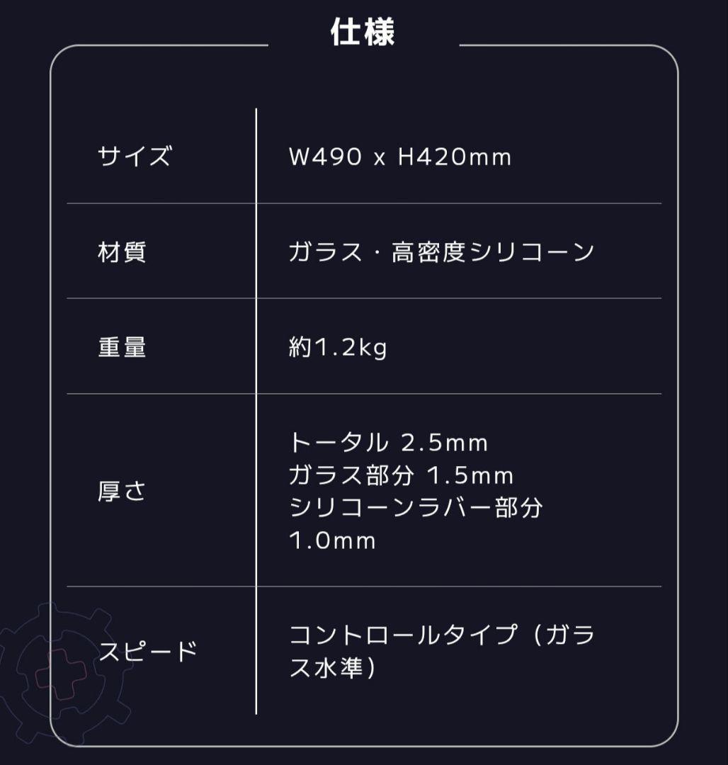 猫田つな ガラスマウスパッド