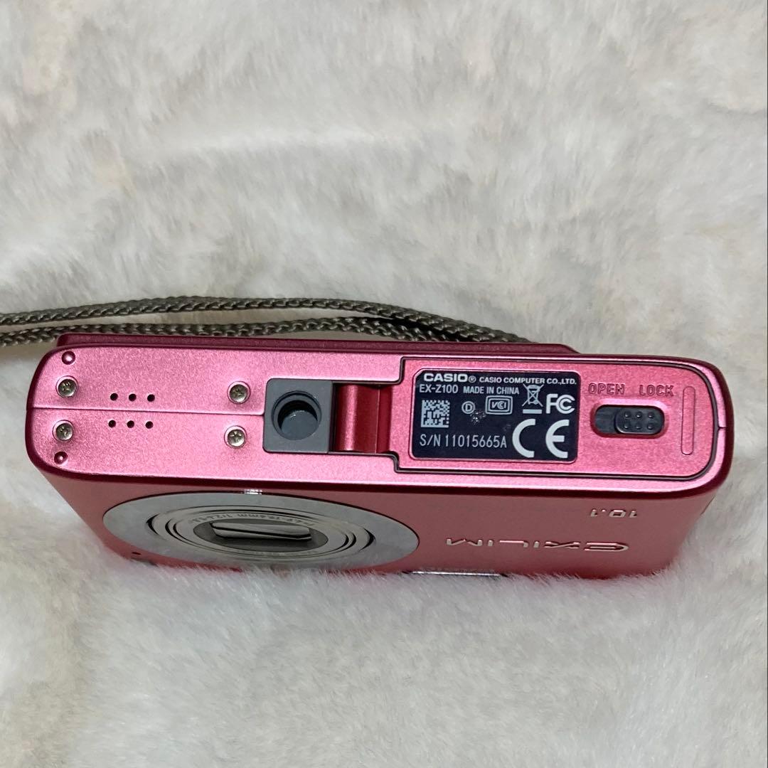 CASIO EXILIM デジカメ 10.1メガピクセル EX-Z100ピンク