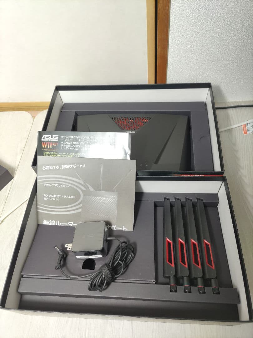 ASUS デュアルバンド対応 無線LANルーター RT-AC88U