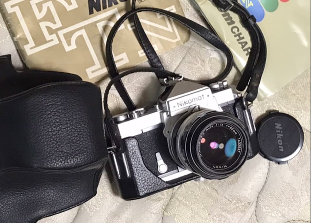 NikonNikomat FTN ニコマート　50mmF1.4レンズ&ケース付