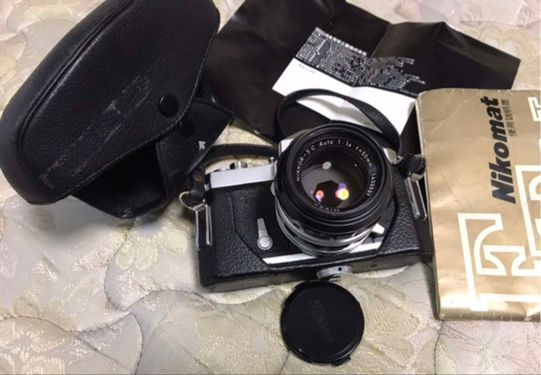 NikonNikomat FTN ニコマート　50mmF1.4レンズ&ケース付