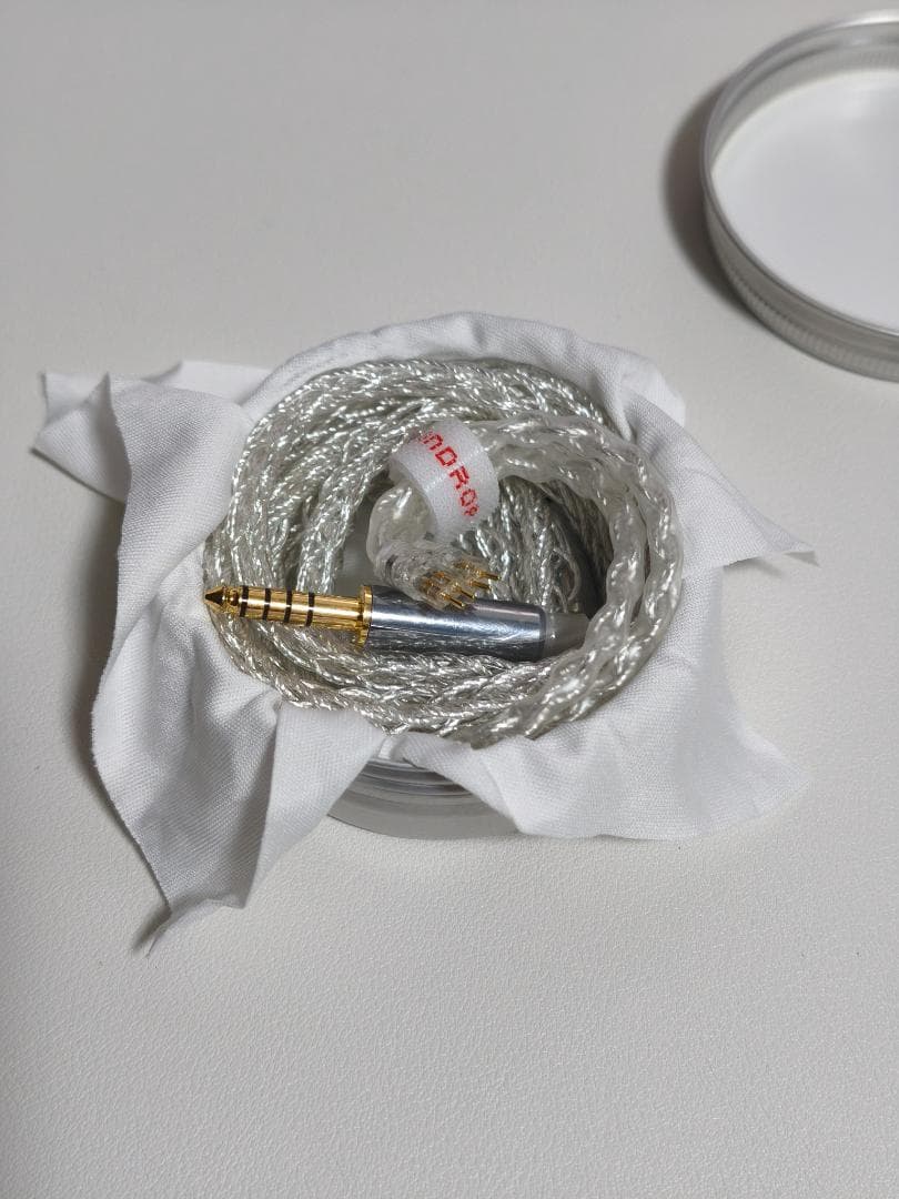 【動作確認のみ】2Pin 4.4mm バランスケーブル 水月雨 Line-K