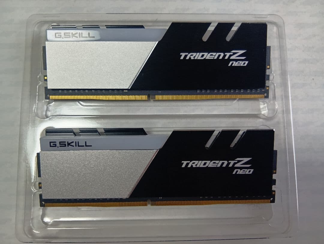 GSKILL TRIDENT Z NEO DDR4-3200 8GBx2枚