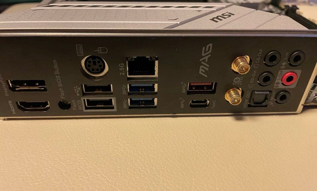 MSI MAG B550M MORTAR WIFI / AM4 / 箱・付属品