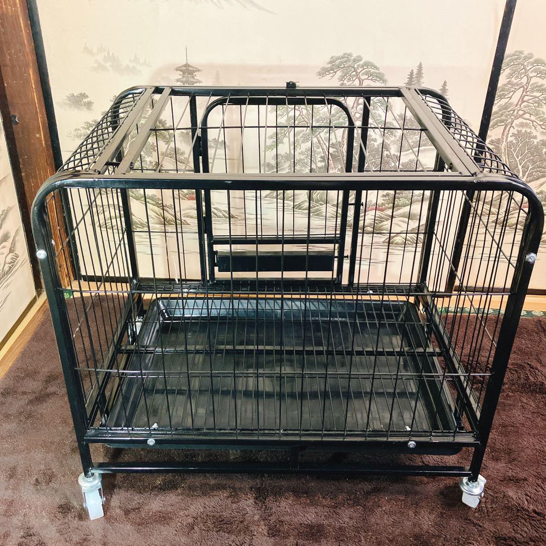 未使用】小型動物用 ペットケージ 前部・上部開閉式 定価17200円　犬　兎